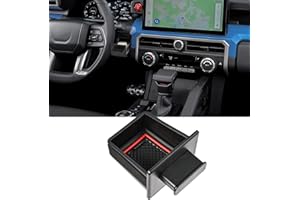 Xomzema Storage Drawer Tray for Toyota Tacoma 2024-2026 and for Toyota 4Runner 2025-2026,Removable Drivers Side Center Consol