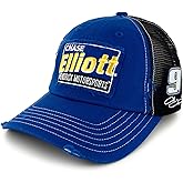 Checkered Flag Sports Chase Elliott 2025 Vintage Patch Hat Blue/Black