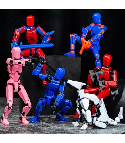 WKSBBTS 6-Pack T13 Multi-Jointed Movable Action Figures