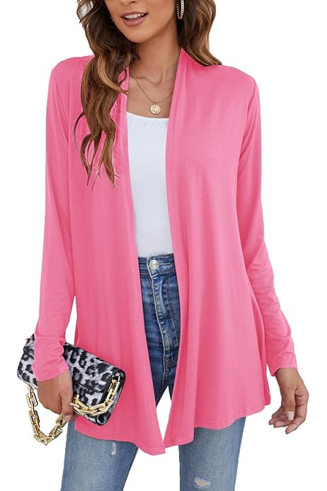Sueter Ligeros Para Mujer Cárdigan Ligero Para Mujer, Ligero