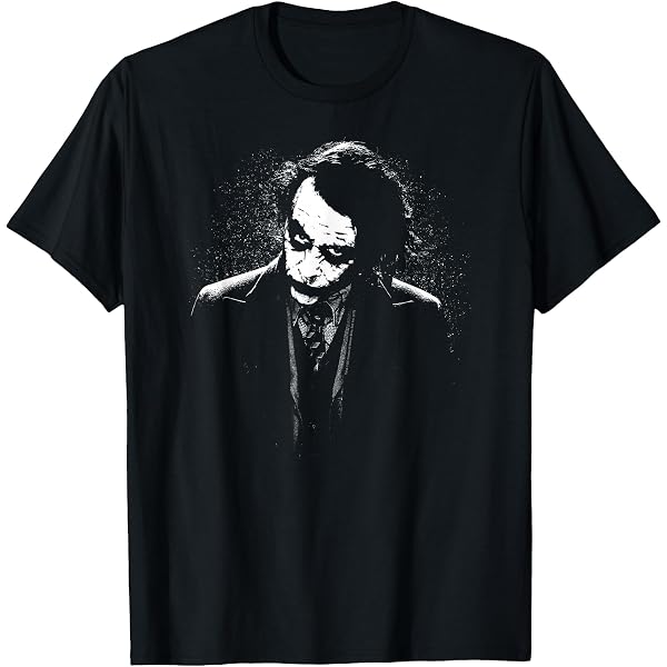 Amazon.com: The Dark Knight Dark Joker T-Shirt : Clothing, Shoes