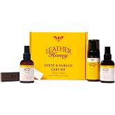 Leather Honey Suede Protector &amp; Suede Care Kit