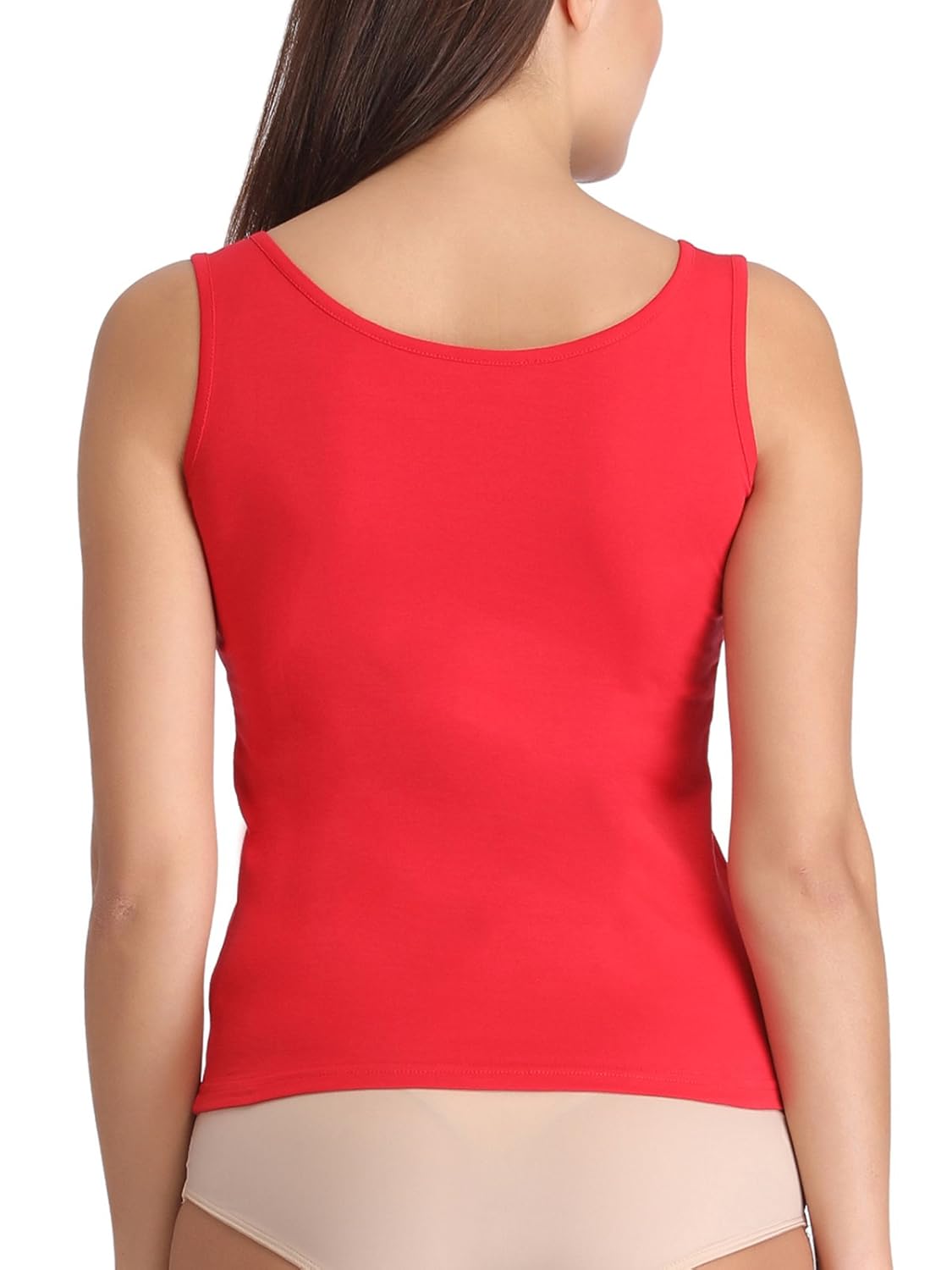 clovia women's stretchable cotton tank top