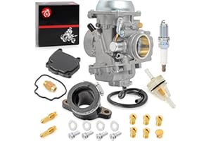 MOTO1988 Carburetor & Intake Manifold for Polaris Trail Boss 330 Magnum 330 ATP 330 Trail Blazer 330 2003-2013