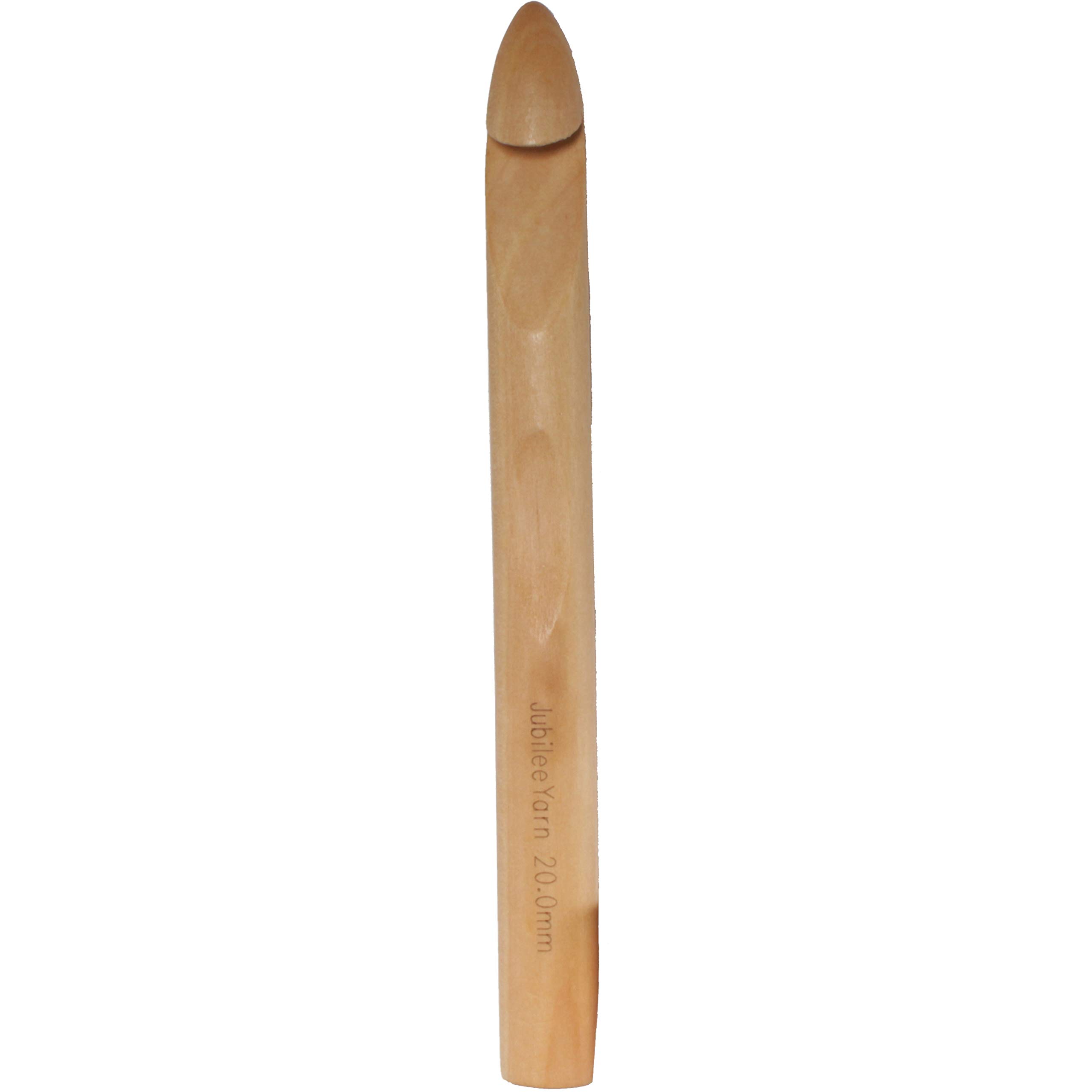 JubileeYarn Jumbo Extra Large Giant Bamboo Crochet Hook - US S (20mm)