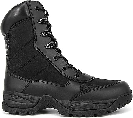mens wide boots with zipper