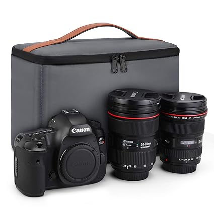 Kattee. Funda Bolsa Protectora para Cámara DSLR y Accesorios para ...