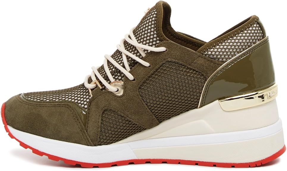 michael kors olive green sneakers