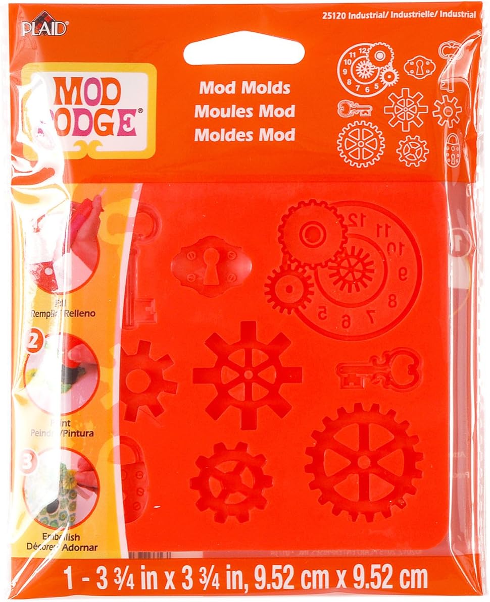 Mod Podge Mod Mold (3-3/4 by 3-3/4-Inch), Industrial
