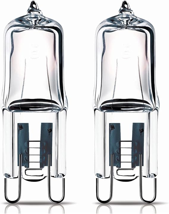 2 x 40w G9 Halogen Oven lamp Capsule for use Within a Neff Oven. 240v