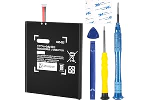 HAC-003 Battery Replacement 6000mAh Compatible for Nintendo Switch 2017 Game Console HAC-001 Battery with Repair Tool Kit