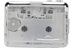 Yoidesu Cassette Tape Player, Portable Cassette to MP3 Converter with 3.5mm Noise Canceling Headphone, USB Tape Player Stereo