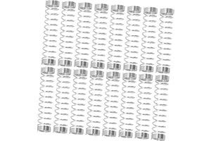 DOITOOL 50pcs Stainless Steel Ballpoint Pen Compression Springs Wire Diameter Tension Springs for Pen Refill