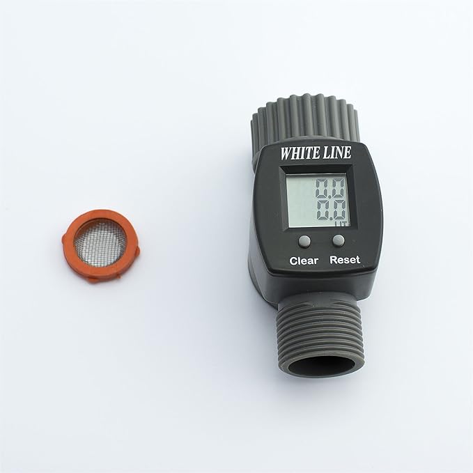 Digital Electronic Water Smart Flow Meter for Garden Hose Watering