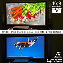 Akia Screens Fixed Frame Projector Screen 100 inch