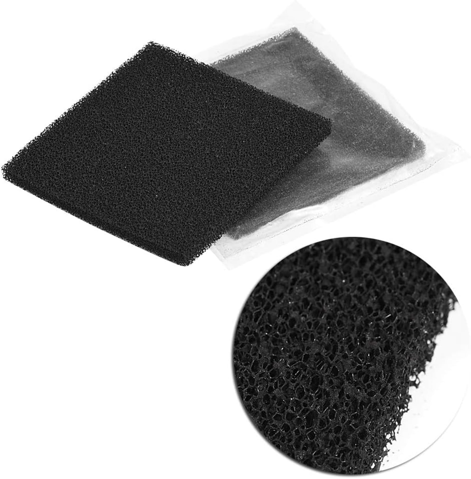 YUMILI Pack of 10 Smoke Absorber Filters, Natural Activated Carbon Filters 13 cm x 13 cm for Soldering Smoke Absorbers