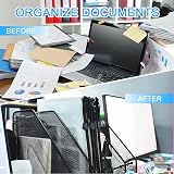 Umriox A5 Plastic Zip Folders 18Pcs Mesh Zipper Pouches File Wallets view 6
