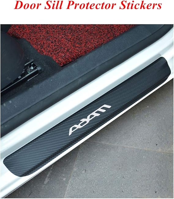 Door sill protector film with ADAM, door sill entry guards