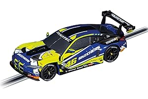 Carrera 64246 BMW M4 GT3 Valentino Rossi 1:43 Scale Analog Slot Car Racing Vehicle GO!!! Slot Car Toy Race Track Sets