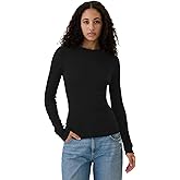 Gap Womens Long Sleeve Essential Ribbed Top