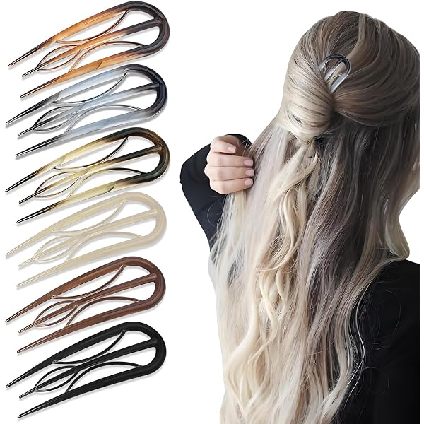10 Stück Haarspangen 105 Mm – U-förmige Haargabeln, Metall, 3 Farben Wählbar, Für Damen & Mädchen