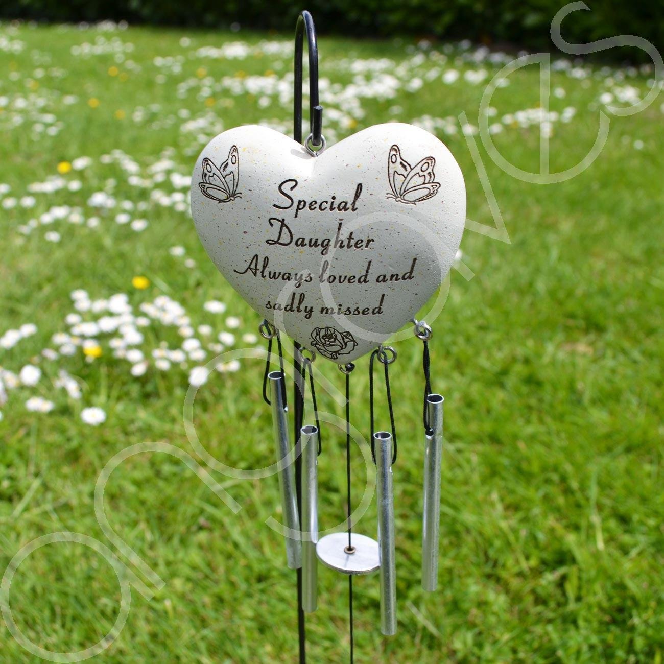 Angraves Special Daughter Always Loved Sadly Missed Memorial Wind Chime