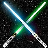 AuntyFey Light Up Saber for Kids Adult, Extendable Toy Light Up Saber Without Connector, Toy Sword for Kid Boy 3-8, Light Savers Party(Meteor Strike)