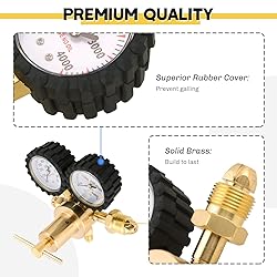 weyleity Nitrogen Regulator with 0-800 PSI Delivery