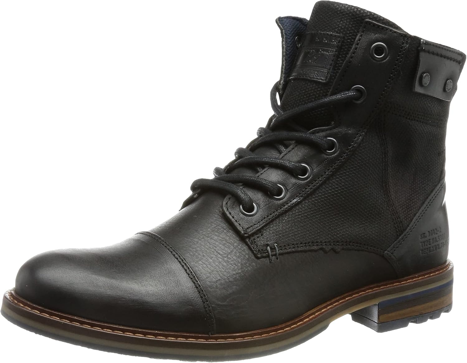 Bullboxer Men's AnkleStrap Oxford Boot, US 7.5 Chukka