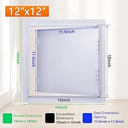Suteck Plastic Access Panel for Drywall Ceiling 12