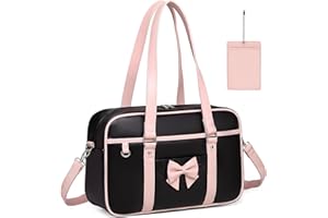 Chillpaper Kawaii Japanese Shoulder Bag Messenger Crossbody Cute Bowknot Bookbag Satchel with Card Holder
