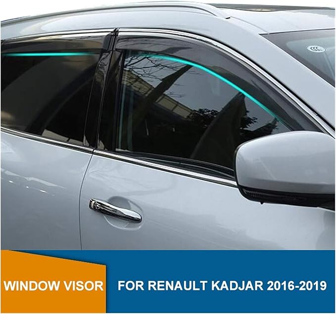 Window Wind Deflectors For Renault Kadjar Dynamique 2016 2017 2018 2019