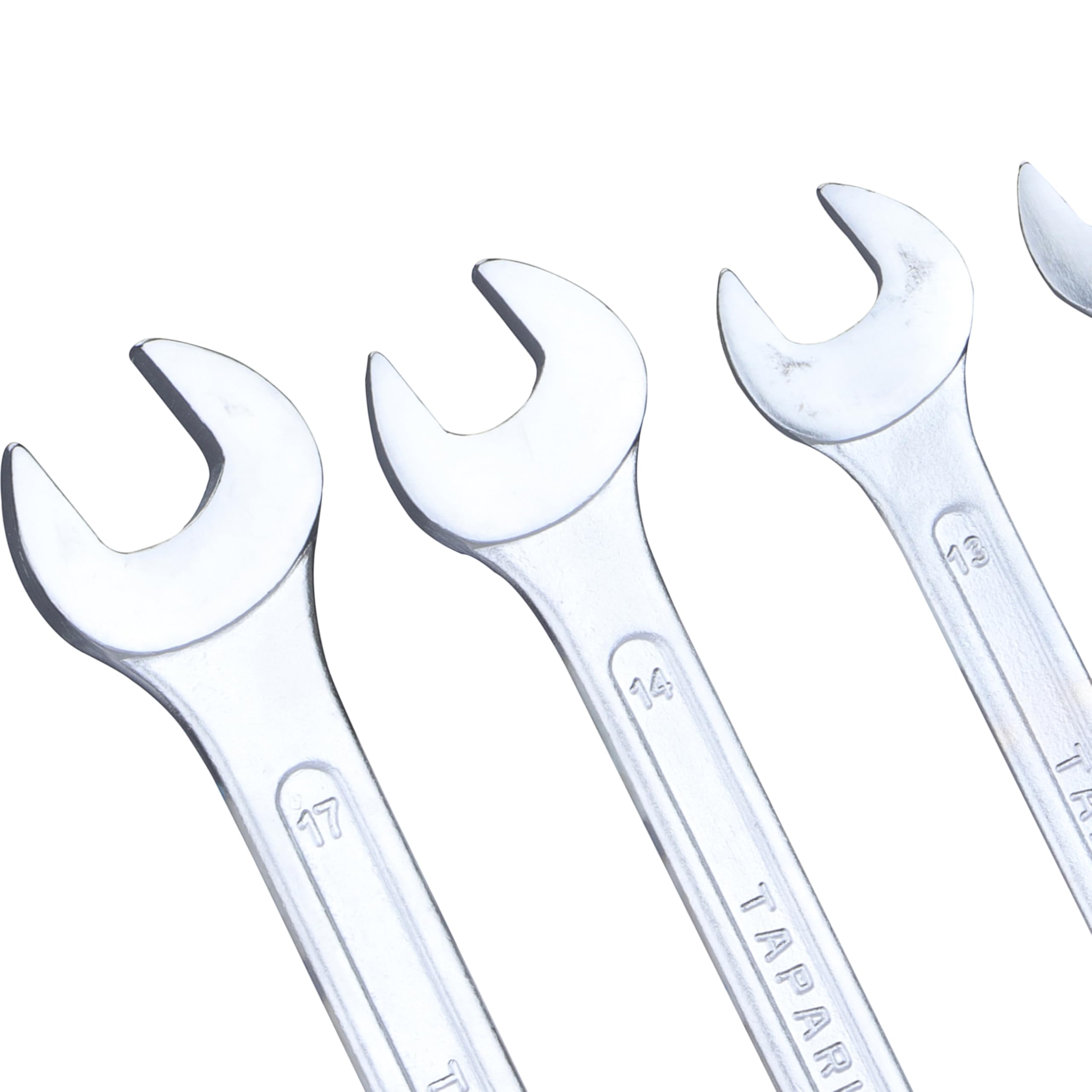 Taparia CSS6 Steel 8 to 17 Combination Spanner Set (Silver, Pack of 6) 4