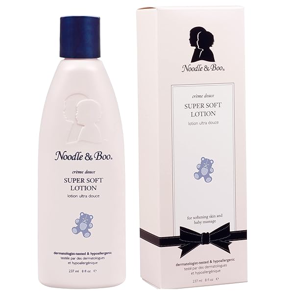 NOODLE & BOO SUPER SOFT MOISTURIZING LOTION FOR DAILY BABY CARE, 8 FL OZ