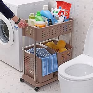 Weq Cesto de Ropa Sucia Cesto de Ropa Sucia Canasta de Almacenamiento