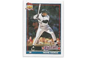 1991 Topps #79 Frank Thomas NM-MT Chicago White Sox Officially Licensed MLB Baseball Trading Card