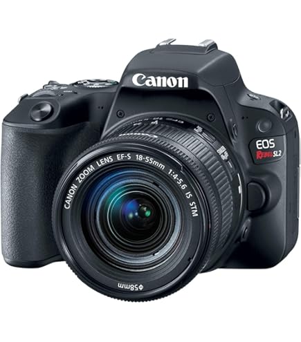 Amazon.com : Canon EOS 250D (Rebel SL3) DSLR Camera w/ 18-55m DC