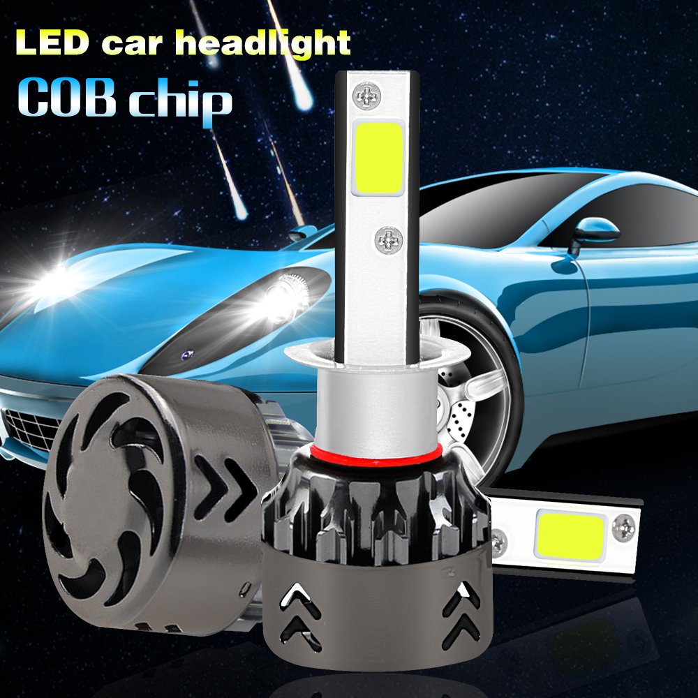 LED Headlight Bulbs All-in-One Conversion Kit - H11 (H4, H7，9005) -6000Lm 6000K - 2 Year Warranty…