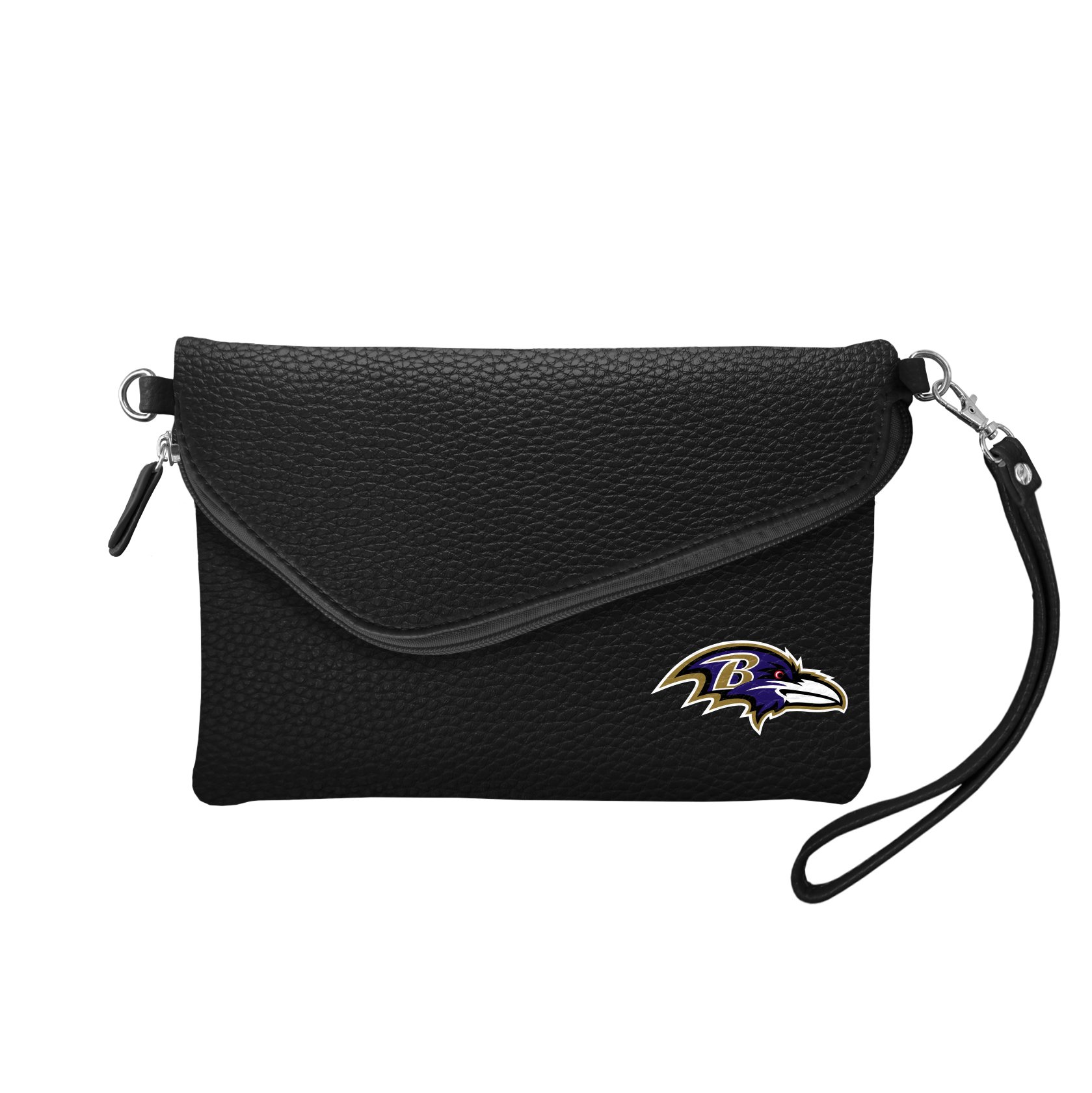 Littlearth womens NFL Pebble Fold Over Crossbody Purse