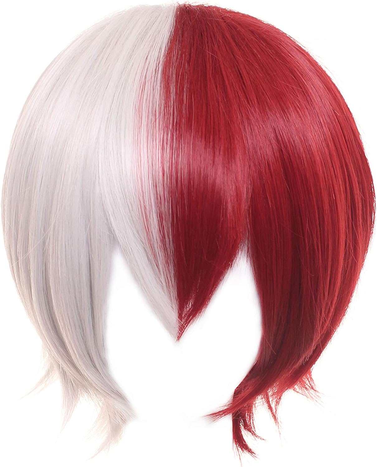 ZeroGoo Anime Mha Bnha Shoto Todoroki Cosplay Wig Include