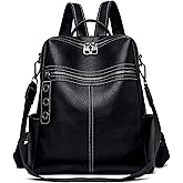 Maxoner Backpack Purse for Women Fashion Genuine Leather Convertible Shoulder Handbag Travel Bag Satchel Rucksack Ladies Bag | Fashion, Travel Bag, Ladies Bag