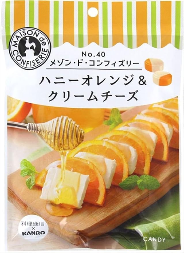 Amazon カンロ ハニーオレンジ クリームチーズ 62g あめ キャンディ 通販