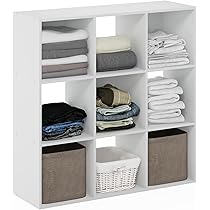 文房具・ステーショナリー 9 CLOSET Amazon.com: Furinno PELLI Closet Organizers and Storage, 9-Cube