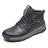 Dunham Men's Glastonbury Mid Boot Ankle, Black