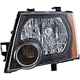 Evan Fischer Driver Side Headlight for Nissan Xterra S X 2009-2015 Halogen With bulb(s) Replaces# 26060ZL00A