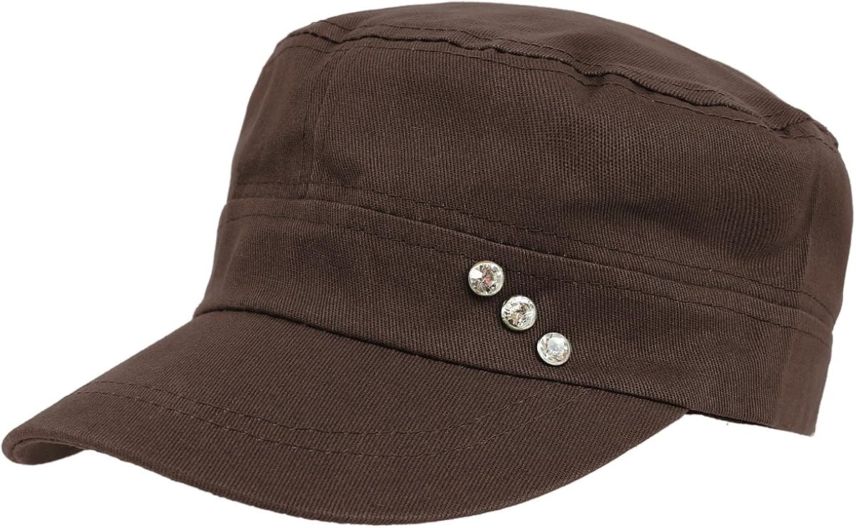 K006 dy_mode Kappe Damen Baseball Cap Mütze Schirmmütze Military