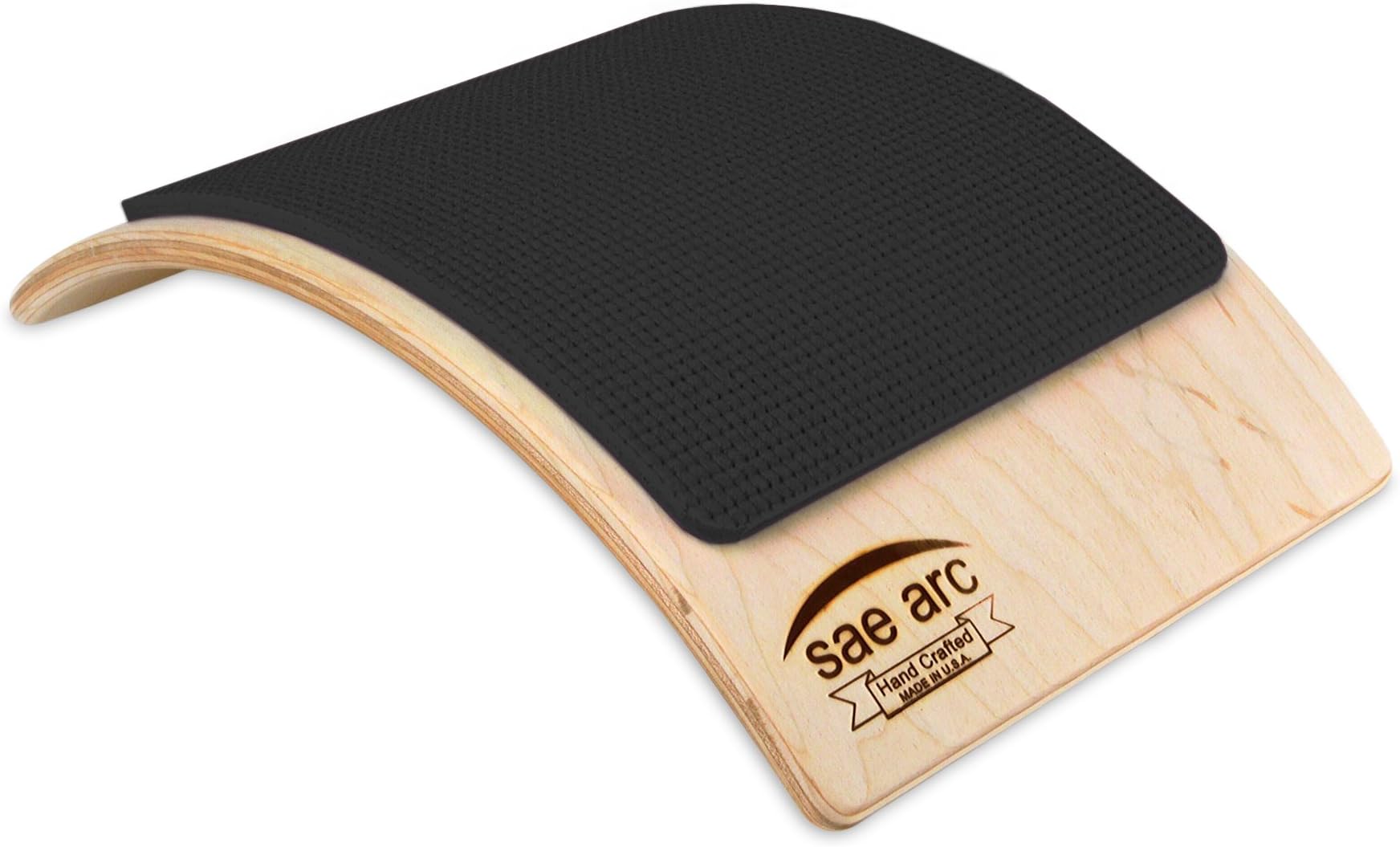 Spine Stretching Lumbar Support - Back & Lumbar Stretcher (Black) by SENYX