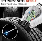 Preciva Tyre Tread Depth Gauge 0-25.4mm Digital Large LCD UK view 3