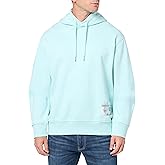 Armani Exchange mens Camo Jacquard Patch Pullover Hoodie Sweatshirt