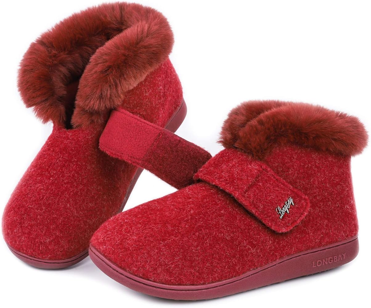 memory foam bootie slippers